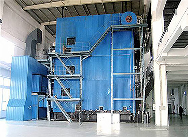 DHL燃生物质角管热水锅炉