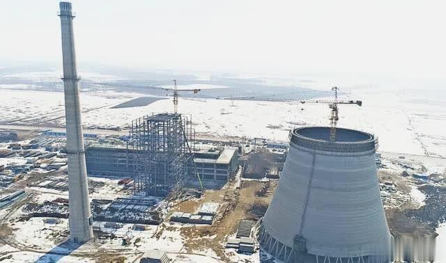 梅里斯九洲生物质热电联产项目1号锅炉在黑龙江齐齐哈尔市安装完毕