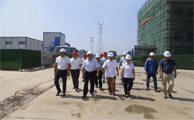 河北曲周县垃圾综合处理发电项目锅炉钢架吊装作业顺利启动