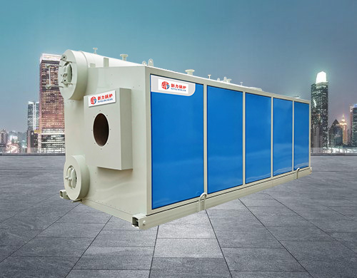 新力SZL生物质双锅筒水管热水锅炉