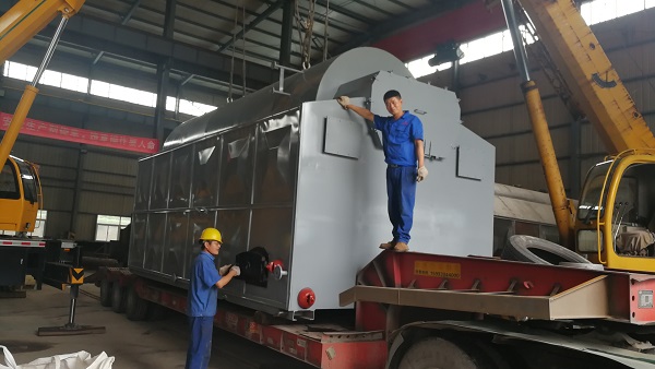 湖北武汉某物业10吨DZL系列生物质锅炉项目