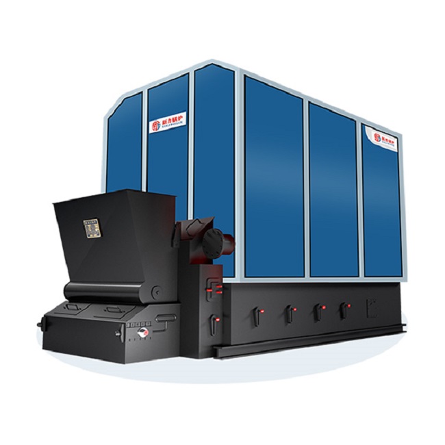 SZL生物质双锅筒水管热水锅炉