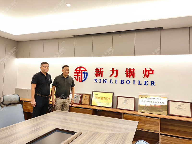 菲律宾客户探访新力锅炉生产基地！