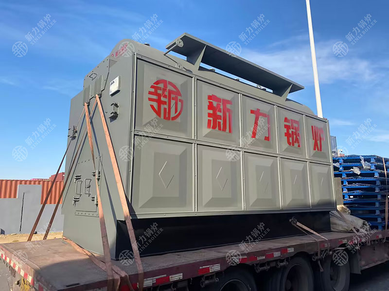 DZL生物质锅炉发货现场