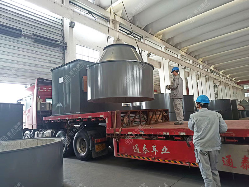 生物质锅炉发货现场