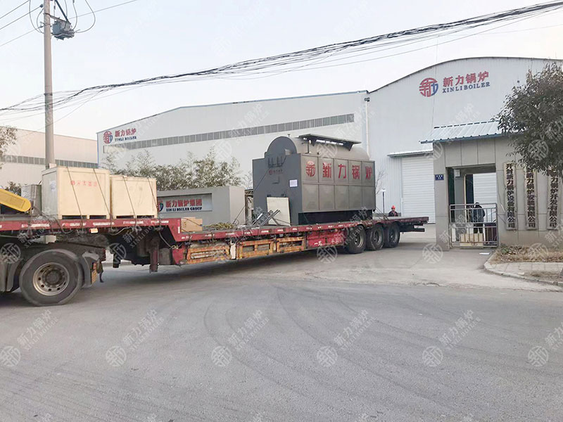 生物质锅炉发货现场