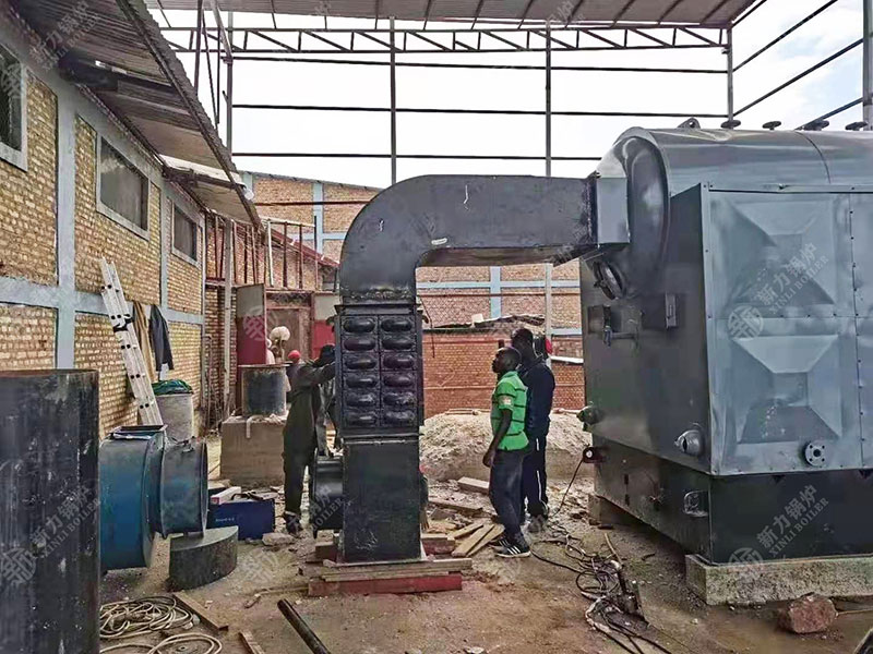 DZH生物质锅炉运行现场